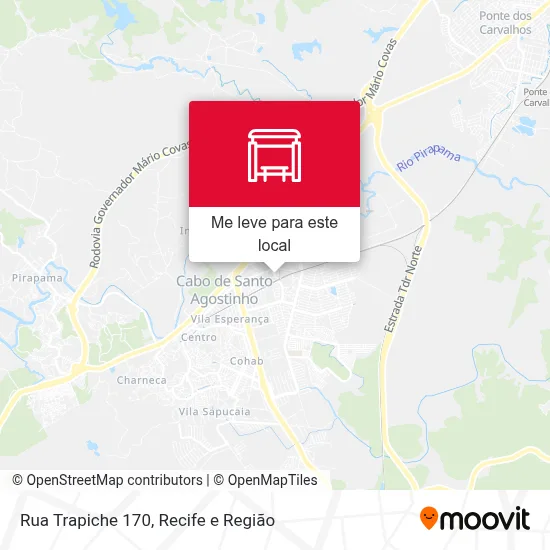 Rua Trapiche 170 mapa