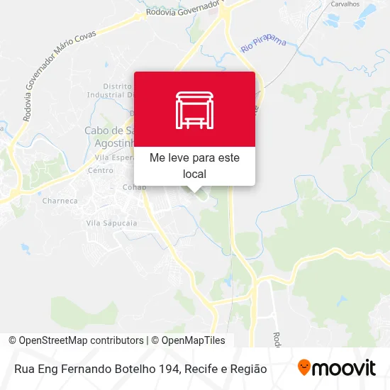 Rua Eng Fernando Botelho 194 mapa