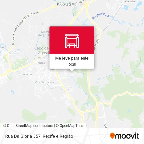Rua Da Glória 357 mapa