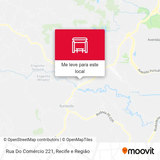 Rua Do Comércio 221 mapa