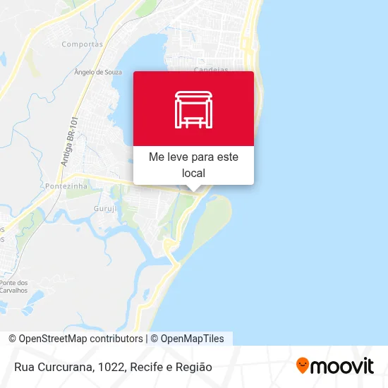Rua Curcurana, 1022 mapa