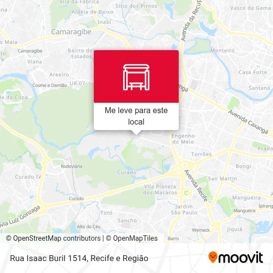 Rua Isaac Buril 1514 mapa