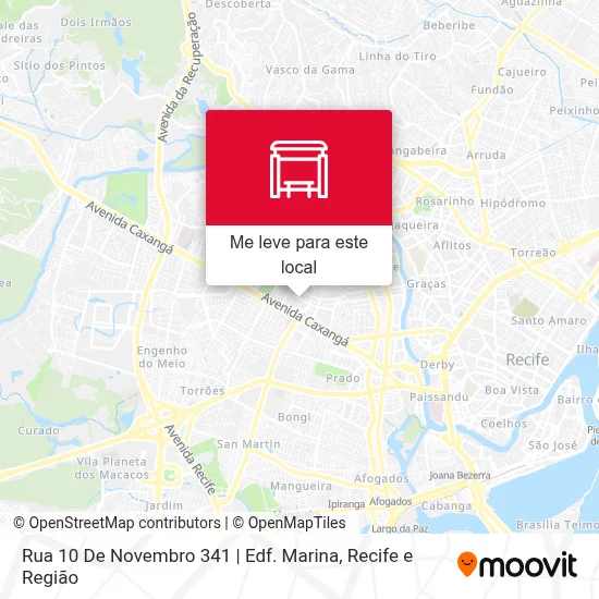 Rua 10 De Novembro 341 | Edf. Marina mapa