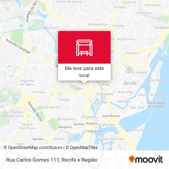 Rua Carlos Gomes 111 mapa