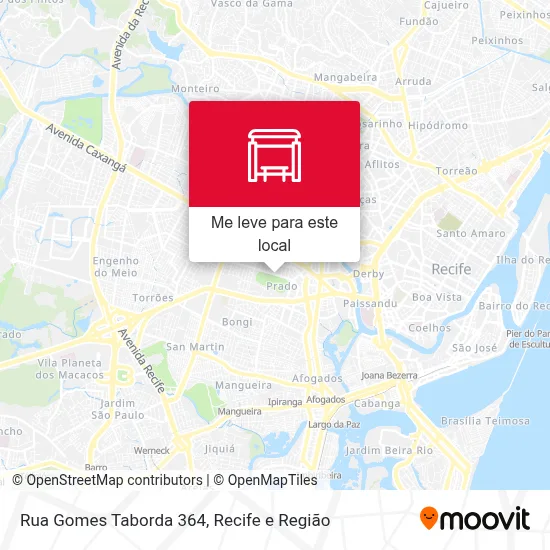 Rua Gomes Taborda 364 mapa