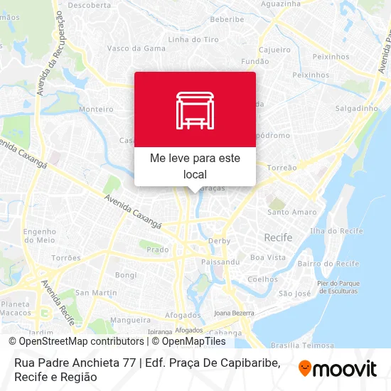 Rua Padre Anchieta 77 | Edf. Praça De Capibaribe mapa