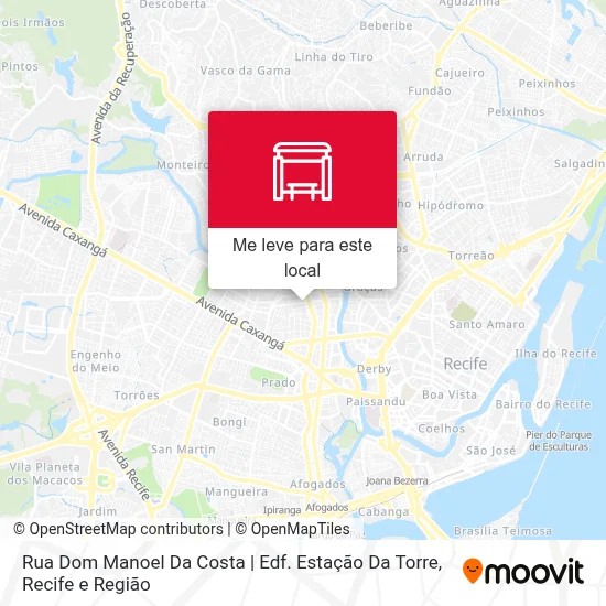 Rua Dom Manoel Da Costa | Edf. Estação Da Torre mapa