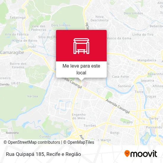 Rua Quipapá 185 mapa