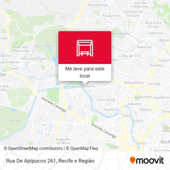 Rua De Apipucos 261 mapa