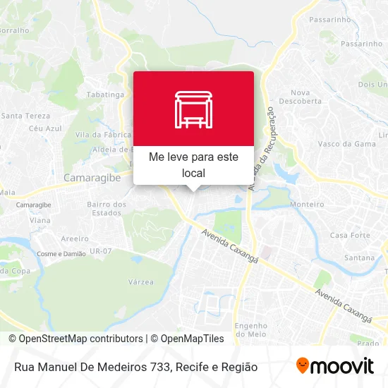Rua Manuel De Medeiros 733 mapa
