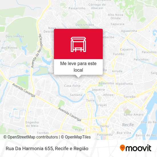 Rua Da Harmonia 655 mapa