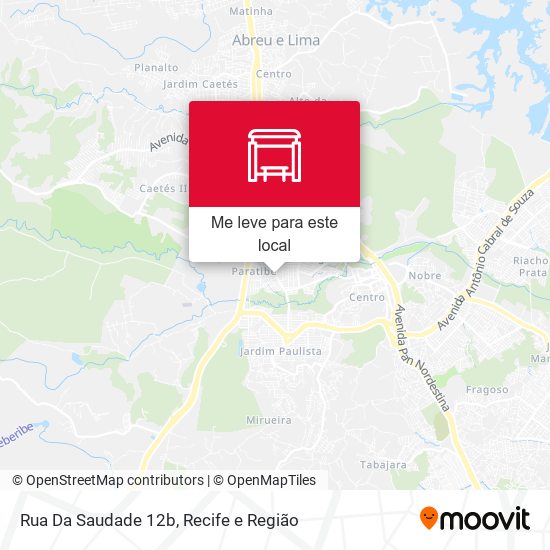Rua Da Saudade 12b mapa