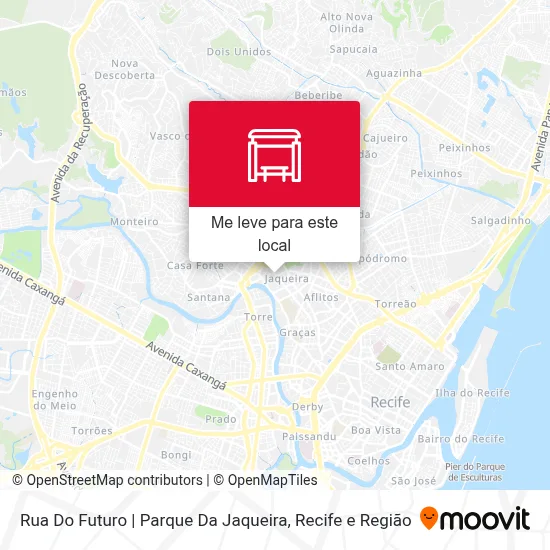 Rua Do Futuro | Parque Da Jaqueira mapa