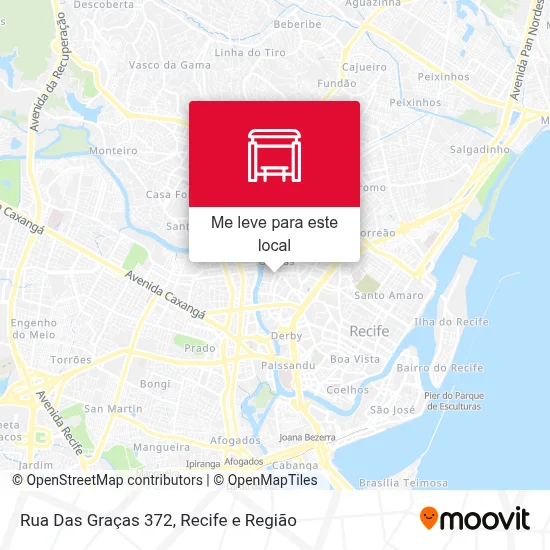 Rua Das Graças 372 mapa