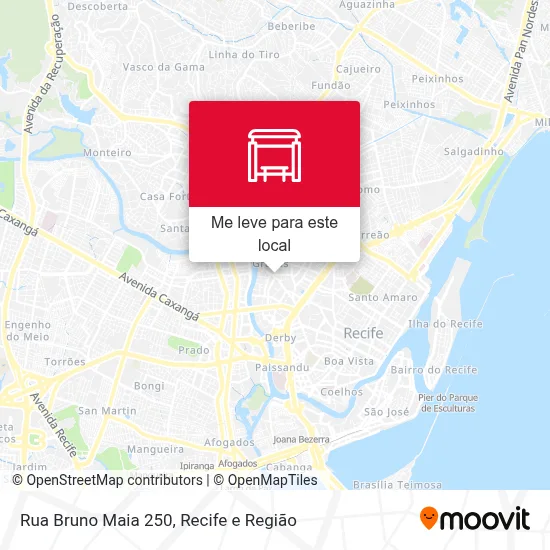 Rua Bruno Maia 250 mapa