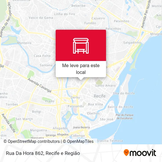 Rua Da Hora 862 mapa