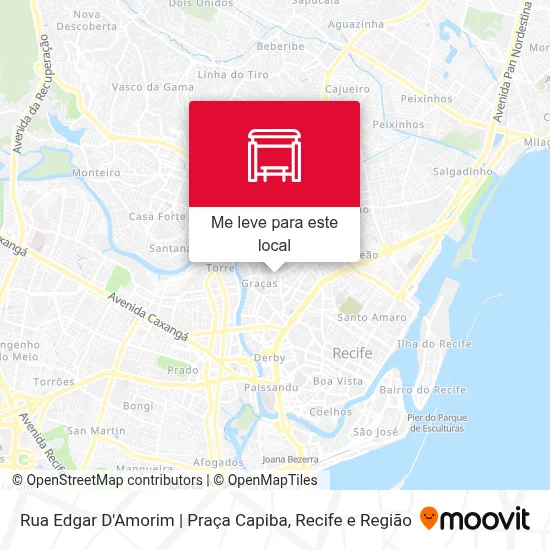 Rua Edgar D'Amorim | Praça Capiba mapa