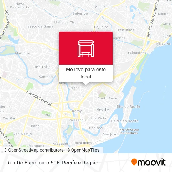 Rua Do Espinheiro 506 mapa