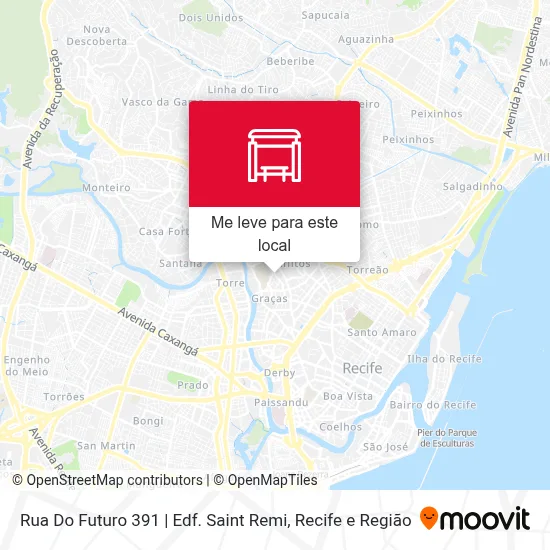 Rua Do Futuro 391 | Edf. Saint Remi mapa