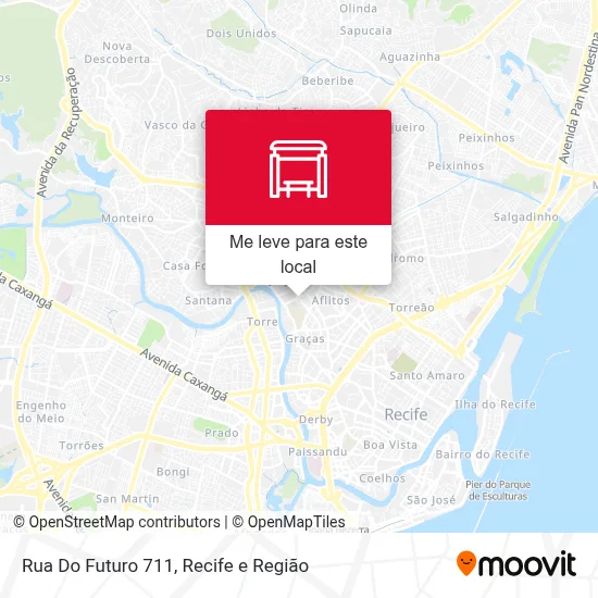 Rua Do Futuro 711 mapa