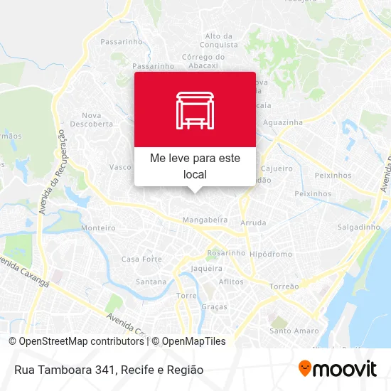 Rua Tamboara 341 mapa