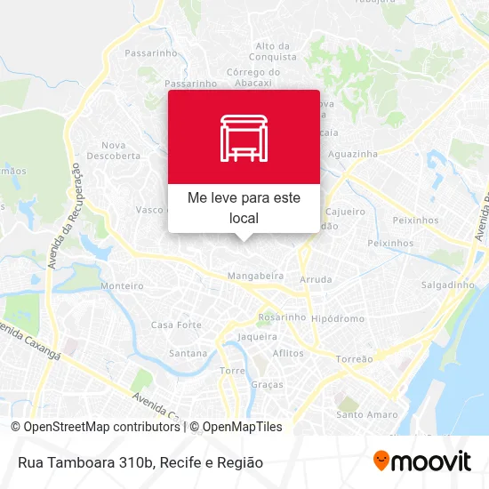 Rua Tamboara 310b mapa