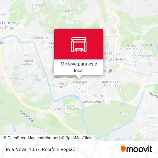 Rua Nova, 1057 mapa