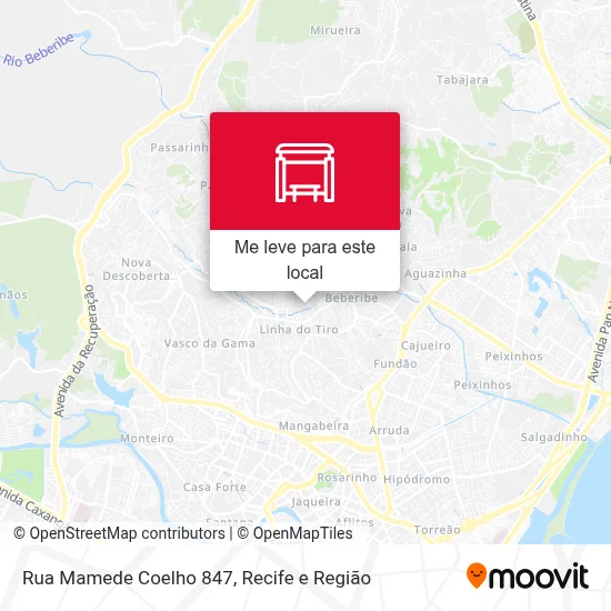 Rua Mamede Coelho 847 mapa
