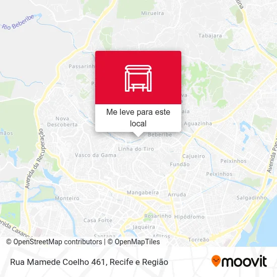 Rua Mamede Coelho 461 mapa