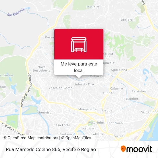 Rua Mamede Coelho 866 mapa