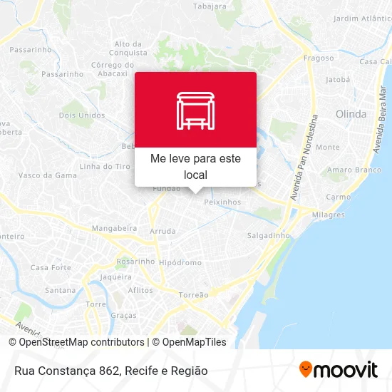 Rua Constança 862 mapa
