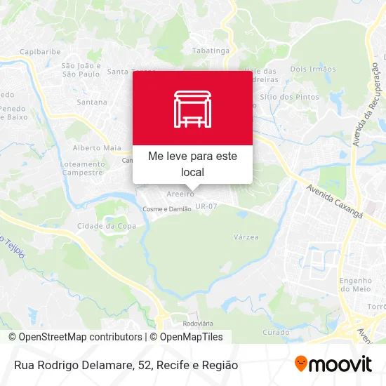 Rua Rodrigo Delamare, 52 mapa