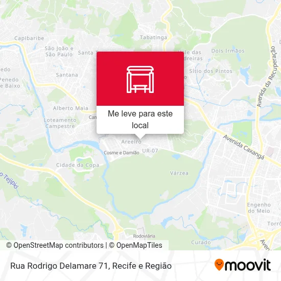 Rua Rodrigo Delamare 71 mapa