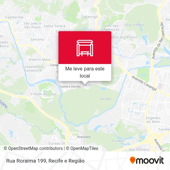 Rua Roraima 199 mapa