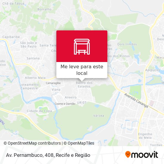 Av. Pernambuco, 408 mapa