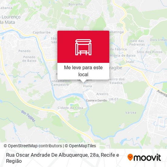 Rua Oscar Andrade De Albuquerque, 28a mapa