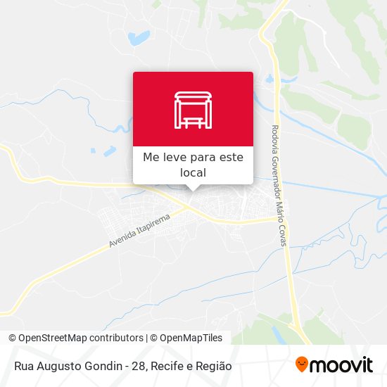 Rua Augusto Gondin - 28 mapa