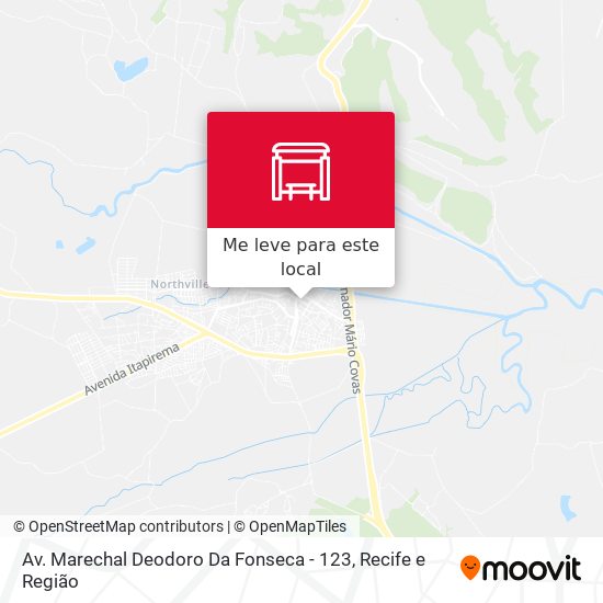 Av. Marechal Deodoro Da Fonseca - 123 mapa