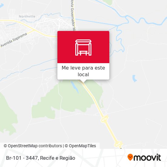 Br-101 - 3447 mapa