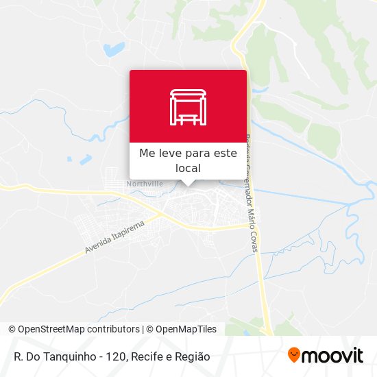 R. Do Tanquinho - 120 mapa