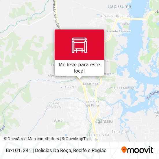 Br-101, 241 | Delícias Da Roça mapa