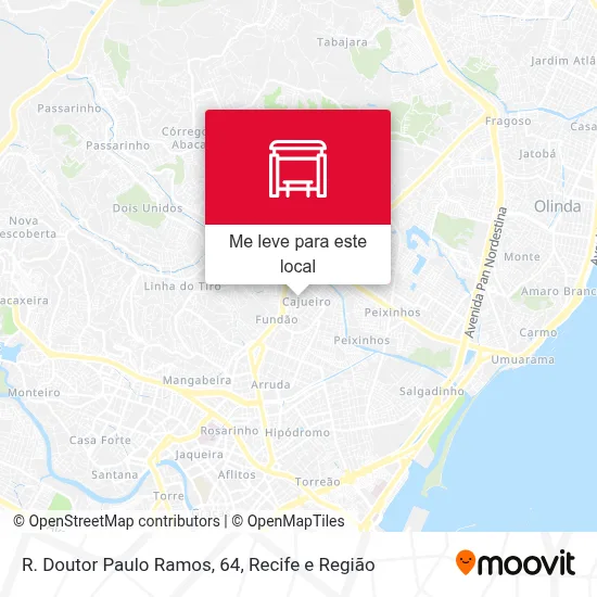 R. Doutor Paulo Ramos, 64 mapa