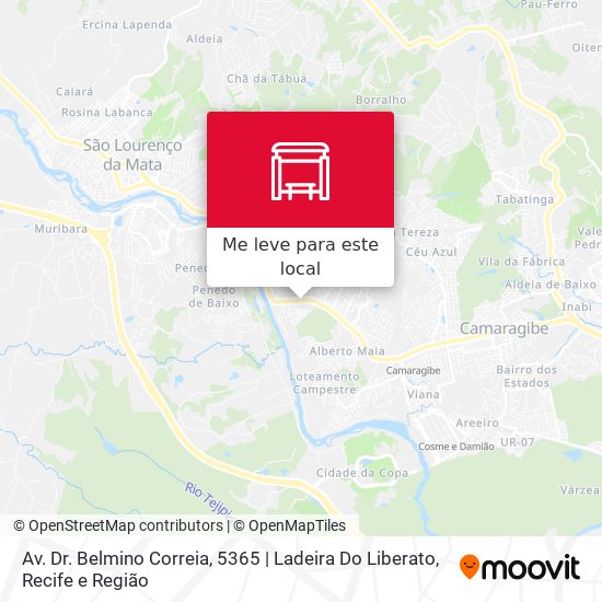 Av. Dr. Belmino Correia, 5365 | Ladeira Do Liberato mapa