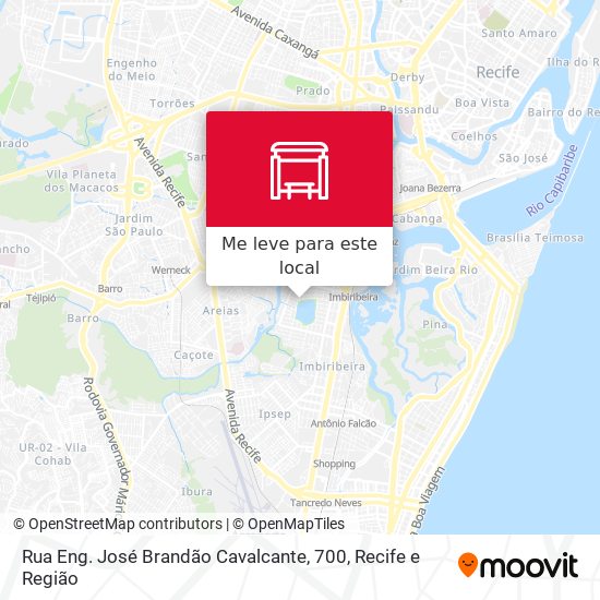 Rua Eng. José Brandão Cavalcante, 700 mapa