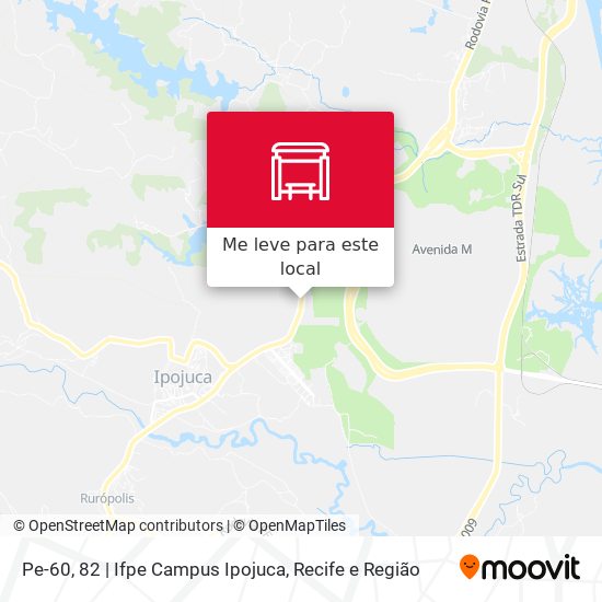 Pe-60, 82 | Ifpe Campus Ipojuca mapa
