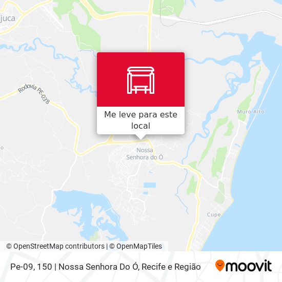 Pe-09, 150 | Nossa Senhora Do Ó mapa