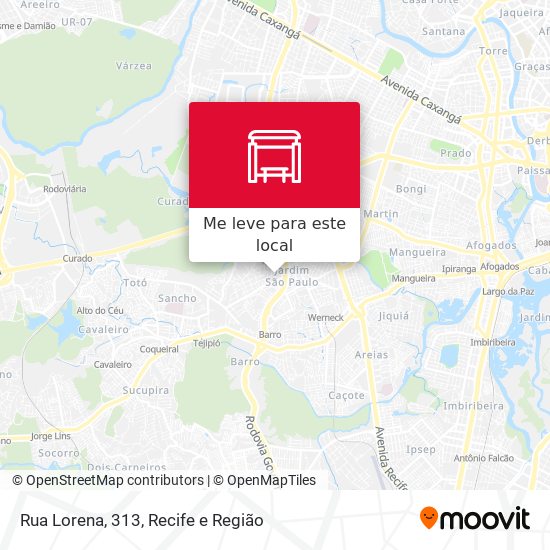 Rua Lorena, 313 mapa
