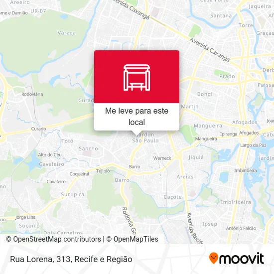 Rua Lorena, 313 mapa