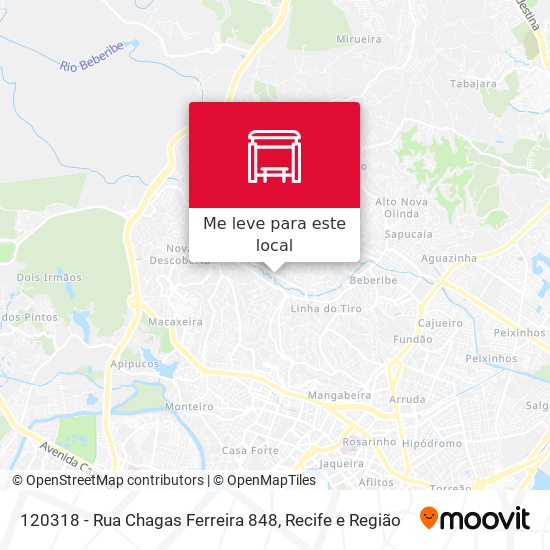 120318 - Rua Chagas Ferreira 848 mapa