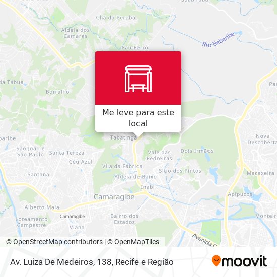 Av. Luiza De Medeiros, 138 mapa